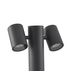 Maloney sokkellampe, 50 cm, antracit, IP54^Lucande Outlet