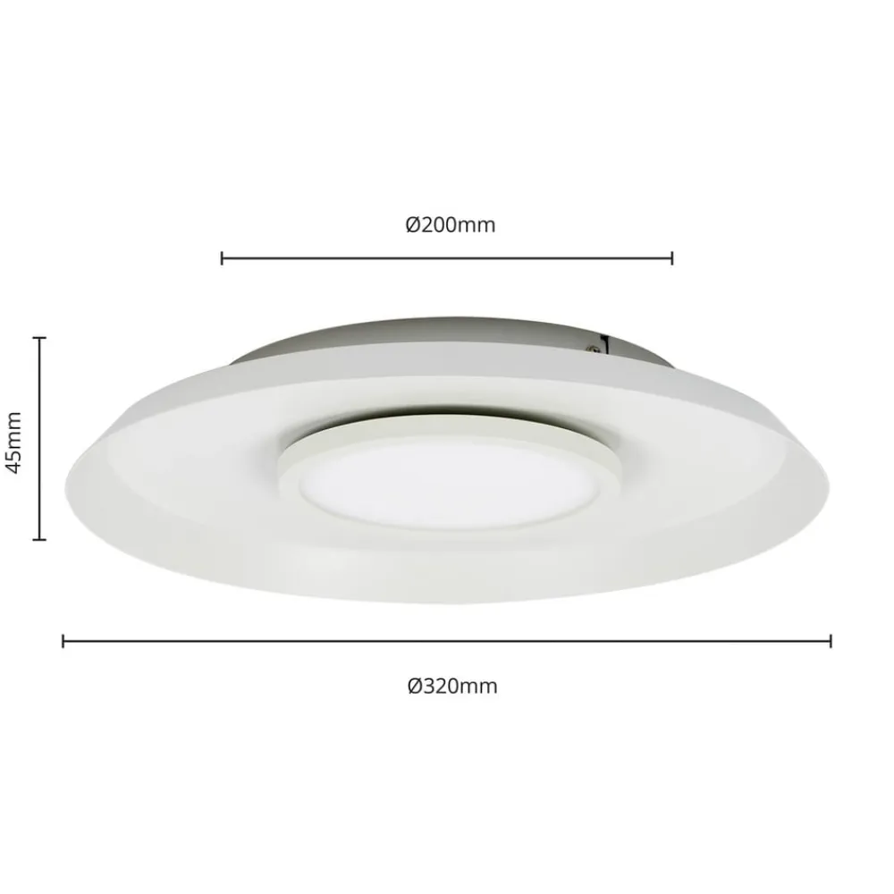 Lucande Loftlamper>Merilla loftlampe, hvid