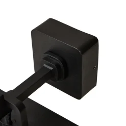 Milanka udendørs væglampe, sort, aluminium, 43 cm^Lucande Sale