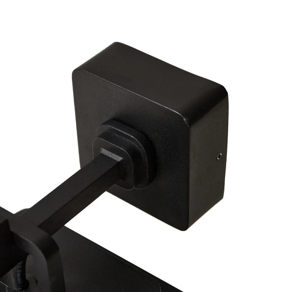 Milanka udendørs væglampe, sort, aluminium, 43 cm^Lucande Sale