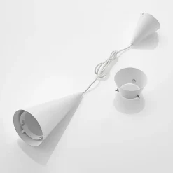 Naoh hængelampe, 1 lyskilde, hvid^Lucande