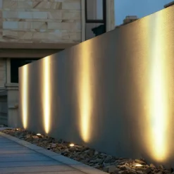 nedgravningslampe Ava, Ø 12 cm, rund, IP67, GU10^Lucande Hot