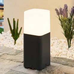 Lucande Sokkellamper>Obuna sokkellampe, højde 30 cm