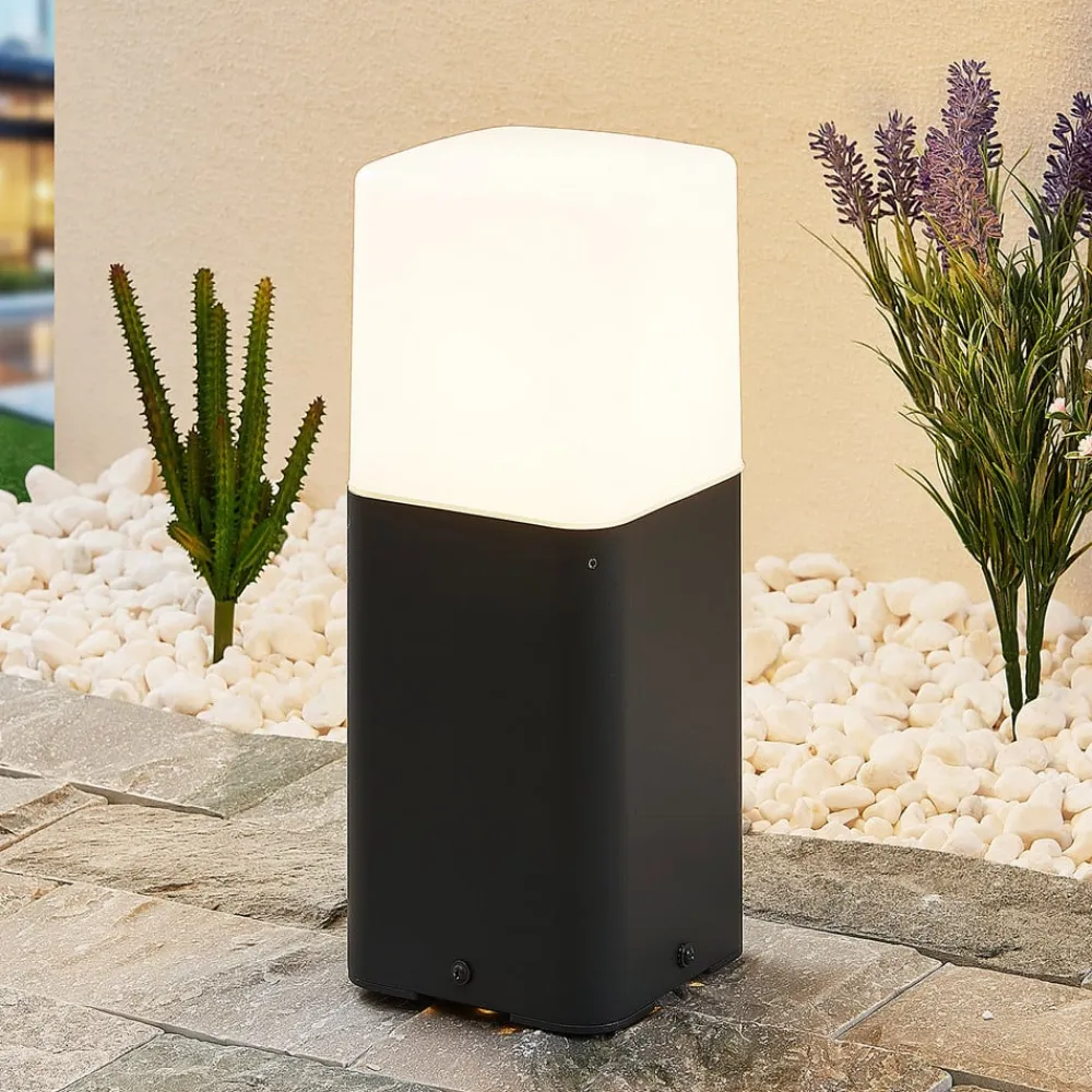 Lucande Sokkellamper>Obuna sokkellampe, højde 30 cm