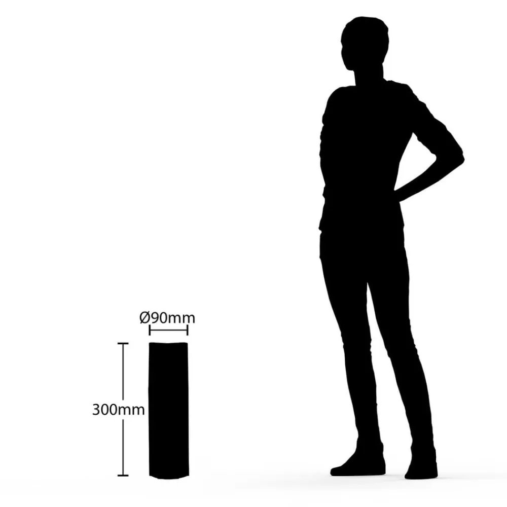 Lucande Sokkellamper>Paikea sokkellampe, 30 cm