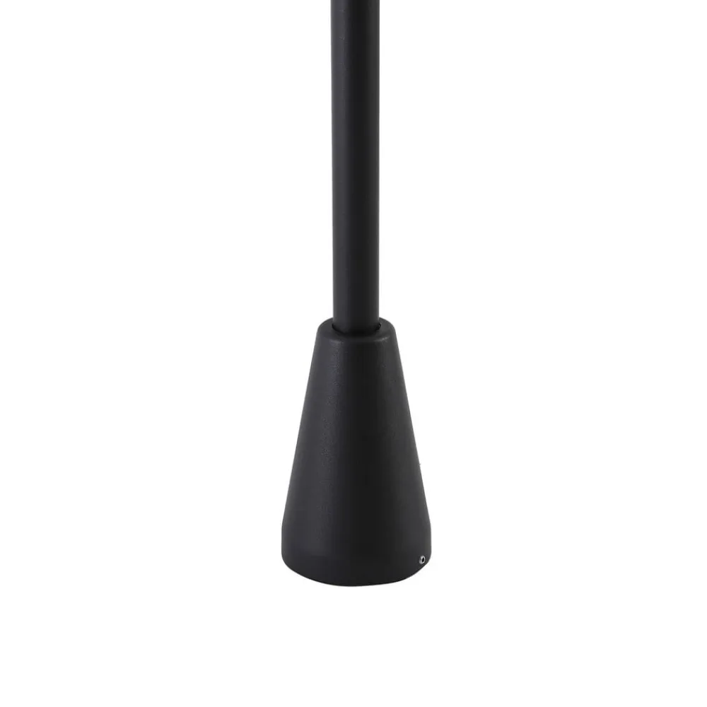 Lucande Gadebelysning>Siveta vejlampe, 100 cm høj, sort, E27, IP65