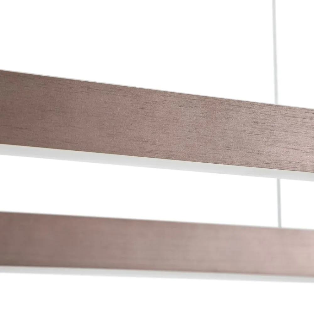 Lucande Pendellamper|Pendellamper>Smart LED-hængelampe Melinay, kaffe, CCT, Tuya