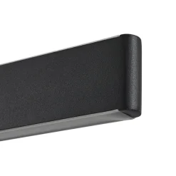 Lucande Smart LED-hængelampe Mylosh, sort, CCT, Tuya