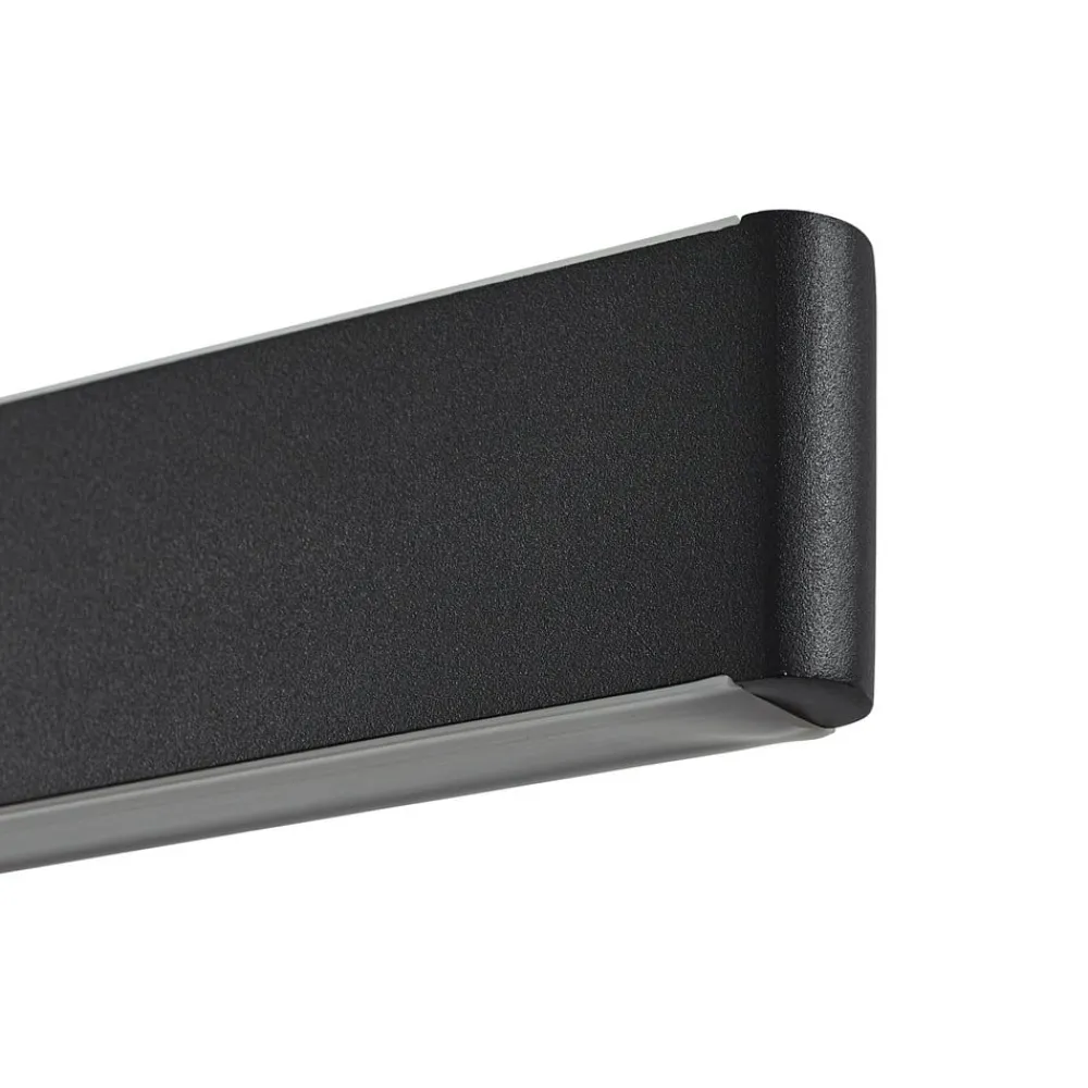 Lucande Smart LED-hængelampe Mylosh, sort, CCT, Tuya