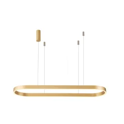 Smart LED-hængelampe Melinay, guld, CCT, Tuya^Lucande Clearance