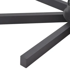 Lucande Smart LED-loftlampe Tjado, Ø70 cm, sort, RGBW