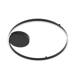 Smart LED-loftlampe Moise, sort, CCT, Tuya^Lucande Hot