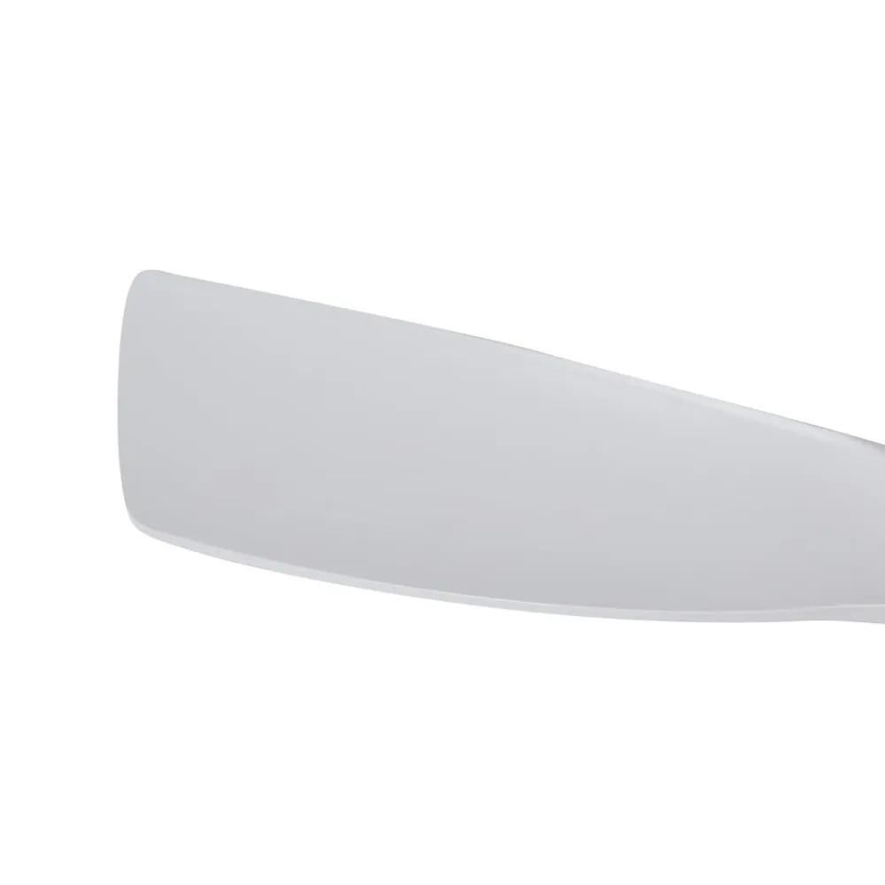 Lucande Loftventilatorer>Smart LED-loftventilator Moneno, hvid, DC, Tuya