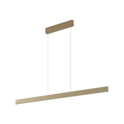 Lucande Smart LED-pendel Mylosh, guld, CCT, Tuya