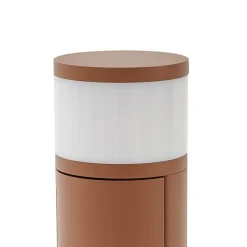 sokkellampe Corban, rust, dør, stikkontakter, G9, IP44^Lucande Discount