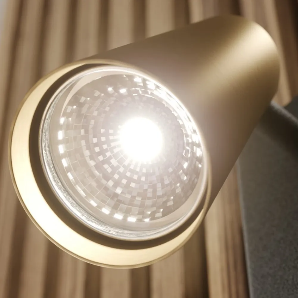 spotlight Angelina, messing/guld, metal, 1 lyskilde.^Lucande Clearance