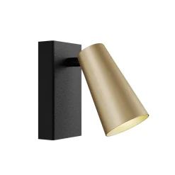 spotlight Angelina, messing/guld, metal, 1 lyskilde.^Lucande Clearance