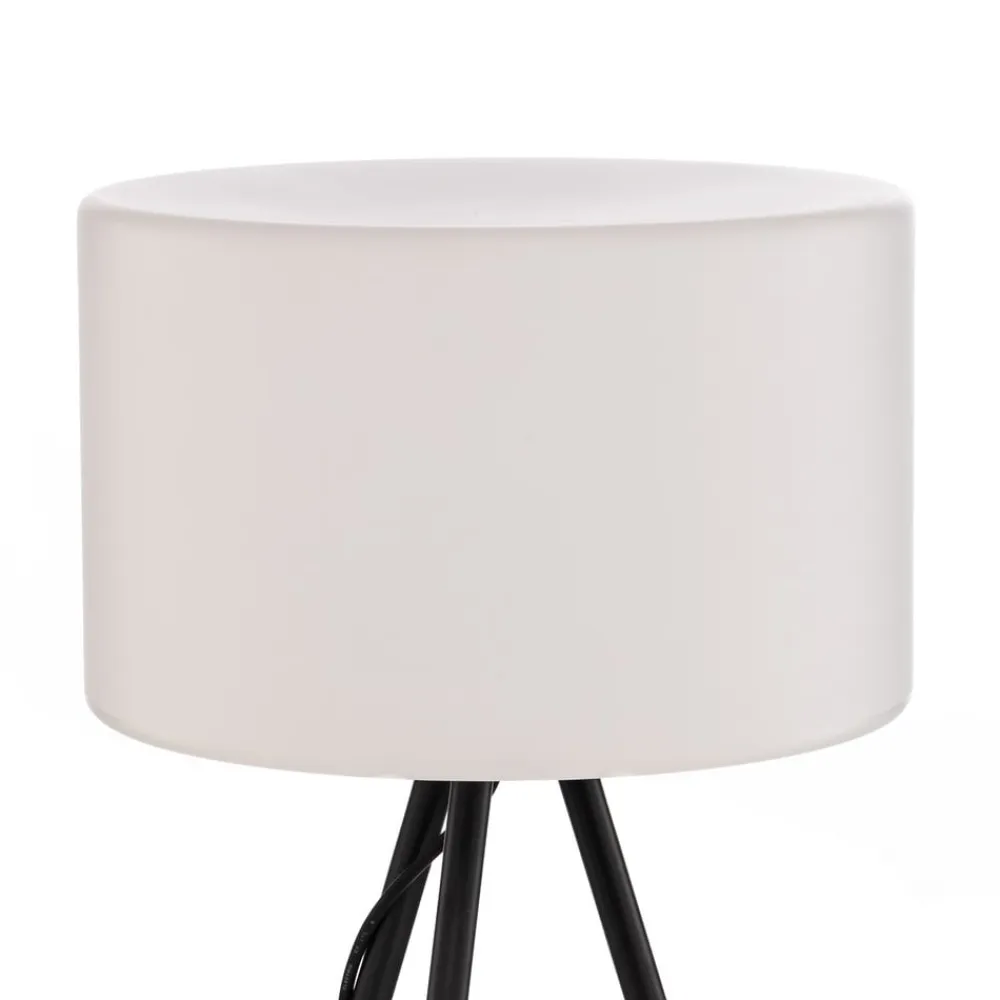 Lucande Terrassebelysning>terrasselampe Jaimy, 130 cm, trefod, aluminium