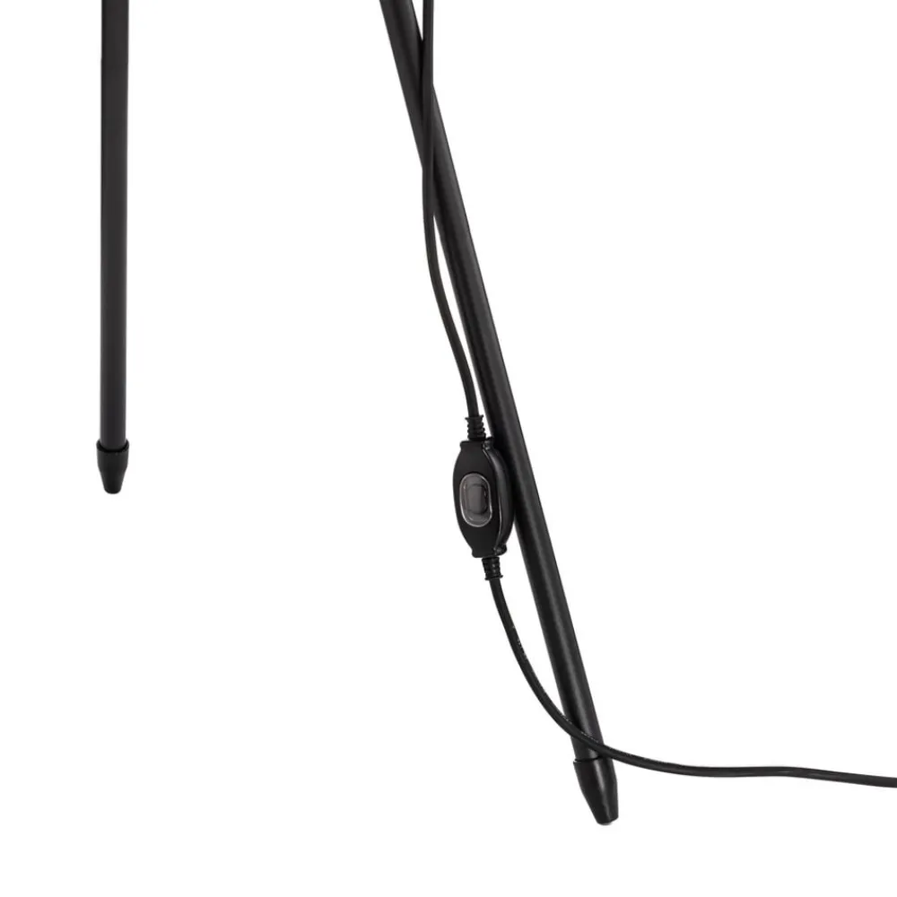 Lucande Terrassebelysning>terrasselampe Jaimy, 130 cm, trefod, aluminium