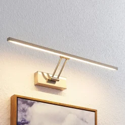 Thibaud LED-gallerilampe, nikkel, 51,4 cm^Lucande New