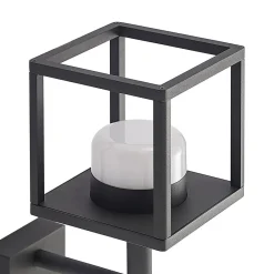 Timio udendørs væglampe, uplight, sensor, GX53, IP44^Lucande Clearance