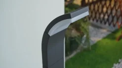 Timm LED-vejlampe, 60 cm, antracit, metal, IP54^Lucande Discount