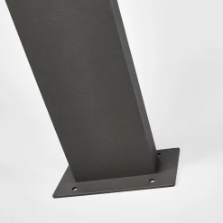 Timm LED-vejlampe, 60 cm, antracit, metal, IP54^Lucande Discount