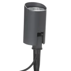 udendørs LED-spot Anton, jordspyd, antracit, metal^Lucande Clearance