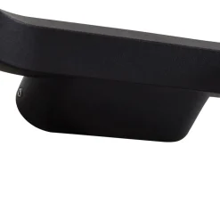 udendørs LED-væglampe LOOP, sort, IP44, metal^Lucande Outlet