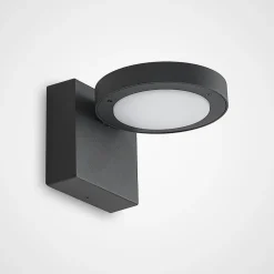 udendørs LED-væglampe Belna, metal, IP65, antracit^Lucande Online