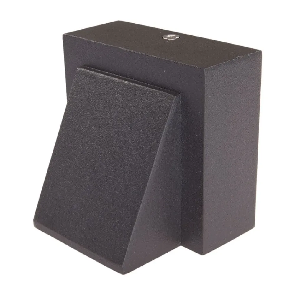 Lucande Væglamper>udendørs LED-væglampe Marik, antracit, metal, IP54