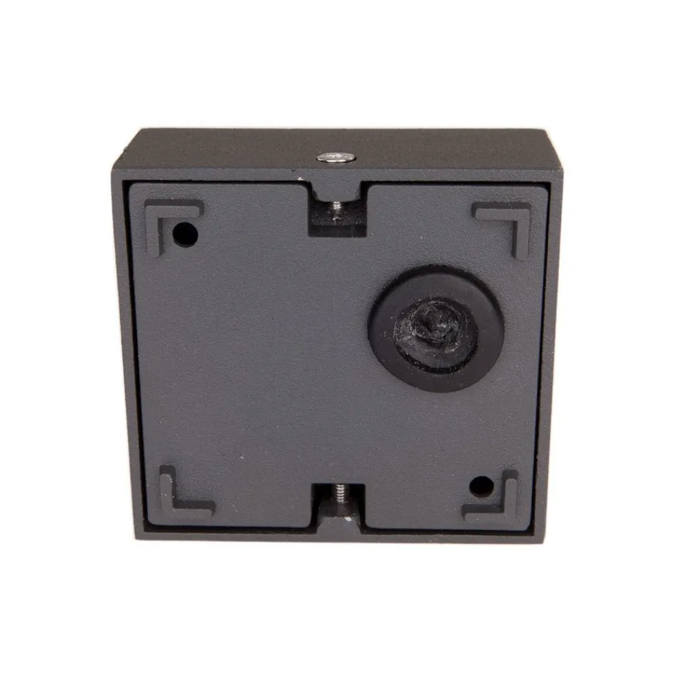 Lucande Væglamper>udendørs LED-væglampe Marik, antracit, metal, IP54