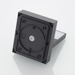 Lucande udendørs LED-væglampe Silvan, antracit, IP65, 14 cm