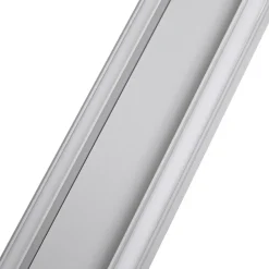 Lucande udendørs LED-væglampe Melira, længde 100 cm, grå