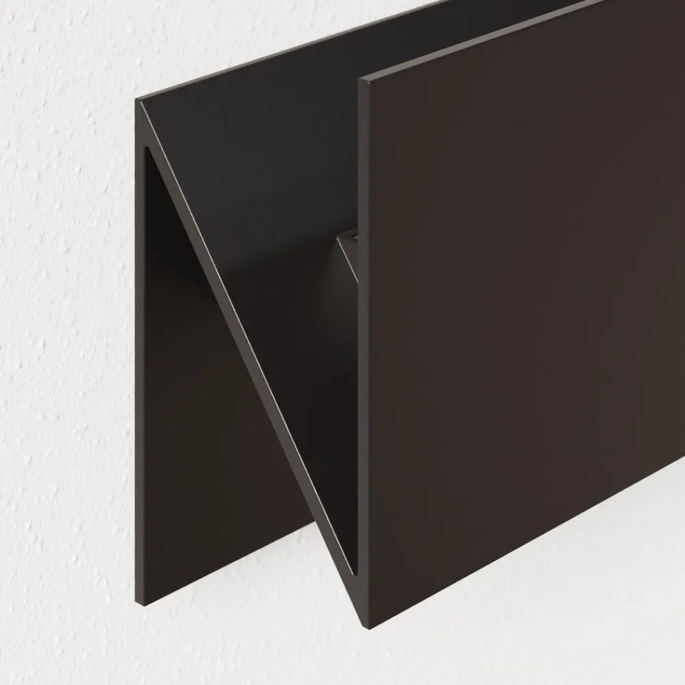 Lucande Terrassebelysning|Væglamper>udendørs LED-væglampe Meja, sort, metal, IP54