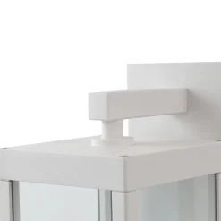 udendørs LED-væglampe Ferdinand, hvid, sensor, 38 cm^Lucande New