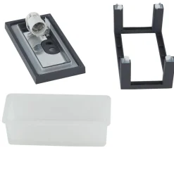 udendørs væglampe Aurelien, grå, metal, 12,5 cm, IP54^Lucande Online