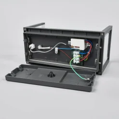 Lucande udendørs væglampe Annalea, 29 cm, 1 lyskilde, IP54, sensor