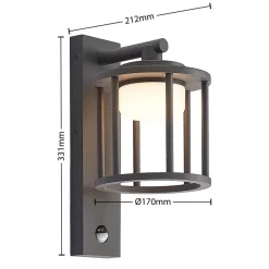 Lucande Væglampe Med Sensor|Væglamper><noscript><img width=