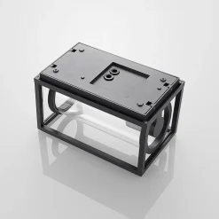 Lucande udendørs væglampe Brienne, 30 cm, antracit, metal