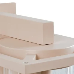 Lucande udendørs væglampe Ferda, sensor, pendel, beige, IP44