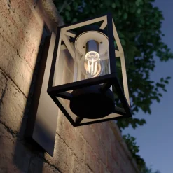 udendørs væglampe Ferda, sæt med 3, antracit, IP44^Lucande Outlet