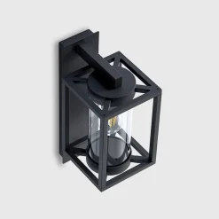 Lucande udendørs væglampe Ferda, sæt med 2, antracit, IP44