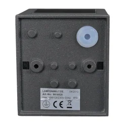 udendørs væglampe Maurice, antracit, IP54, sæt med 4 stk^Lucande Discount