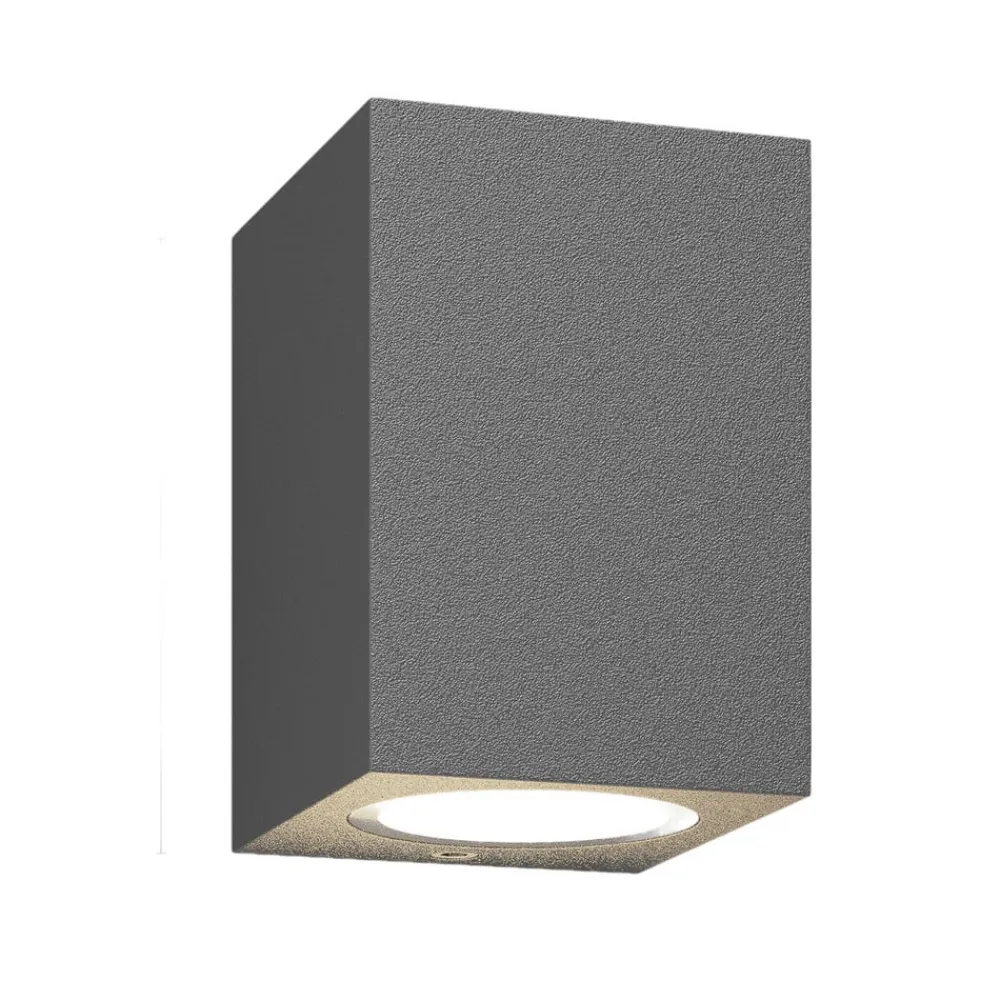 udendørs væglampe Xava, downlight, antracit, GU10^Lucande Hot