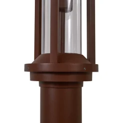 udendørslampe Alivaro, rustfarvet, 220 cm, E27, IP65^Lucande Clearance