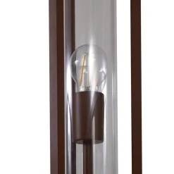 udendørslampe Alivaro, rustfarvet, 220 cm, E27, IP65^Lucande Clearance