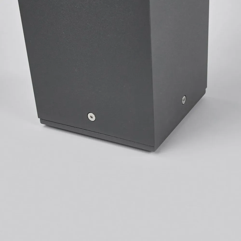 Lucande Terrassebelysning|Gadebelysning>vejlampe Klemens, 65 cm, antracit, metal, E27