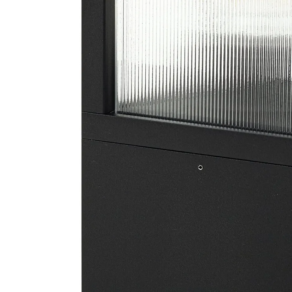 Lucande Terrassebelysning|Gadebelysning>vejlampe Klemens, 90 cm, sort, metal, IP54