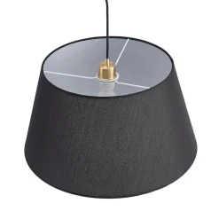 Lucande væglampe Beleza, højde 150 cm, kan trækkes ud, tekstil